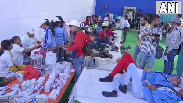 Several students hospitalised after having lunch during Bihar Diwas celebrations in Patna Several students hospitalised after having lunch during Bihar Diwas celebrations in Patna
