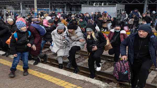 यूक्रेन में कुछ चीनियों को निशाना भी बनाया गया है