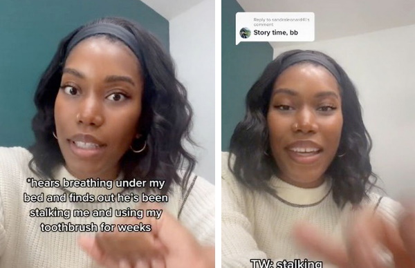 गर्लफ्रेंड के बिस्तर के नीचे रह रहा था शख्स