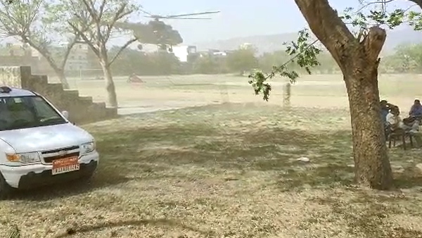 सरिस्का में फिर से लगी आग पर काबू पाना मुश्किल 