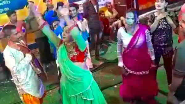 video viral of ram jamki thakurbari temple secretary kiss transgender