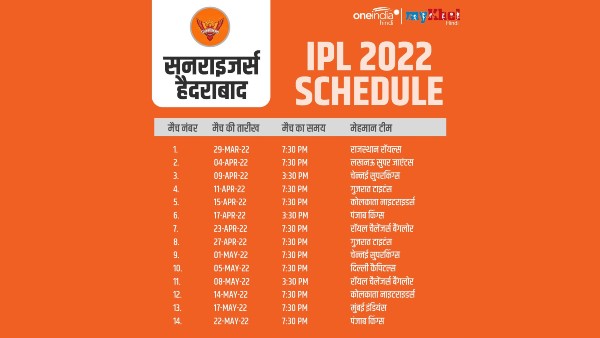 सनराइजर्स हैदराबाद (Sunrisers Hyderabad)