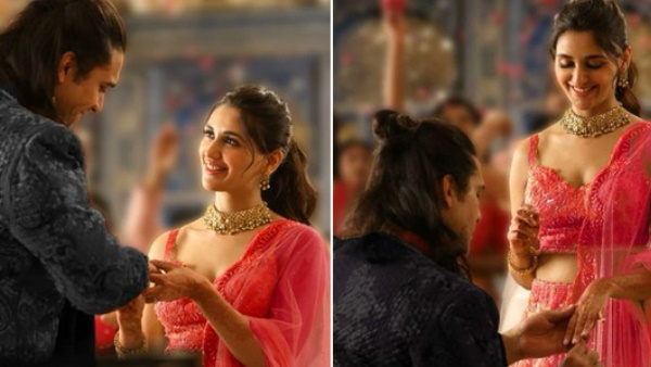 सगाई की वायरल हो रही हैं तस्वीरें सगाई की वायरल हो रही हैं तस्वीरें