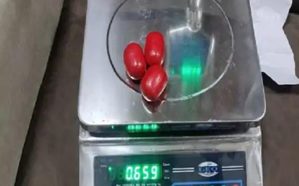 कस्टम अफसरों के हाथ लगा शख्‍स