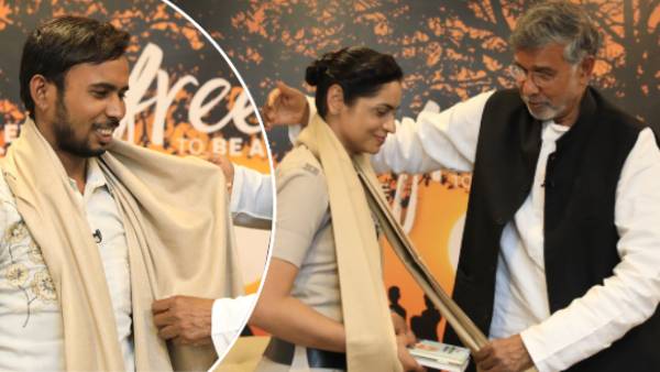 womens day kailash satyarthi honored police constable sunita and e rickshaw driver brahmbhatt womens day kailash satyarthi honored police constable sunita and e rickshaw driver brahmbhatt