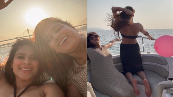 यॉट पर मां का बर्थडे सेलिब्रेट