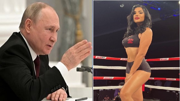 बॉक्सिंग रिंग गर्ल ने दी चुनौती