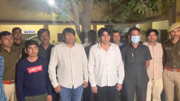 गैंगस्टर, गनमैन व साथी पकड़े गए