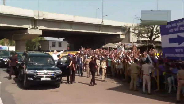 Narendra Modi roadshow