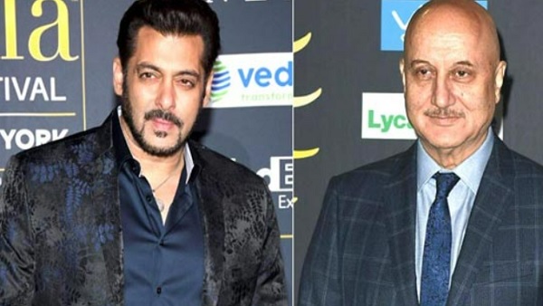  सलमान और अनुपम का रिश्ता काफी पुराना