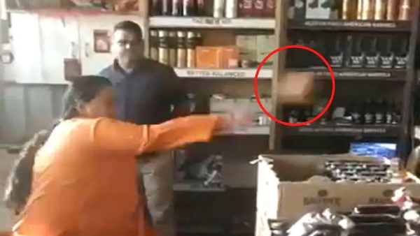 मध्य प्रदेश में शराब के खिलाफ मुहिम 