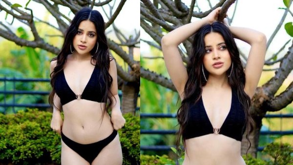  ब्लैक बिकिनी में उर्फी