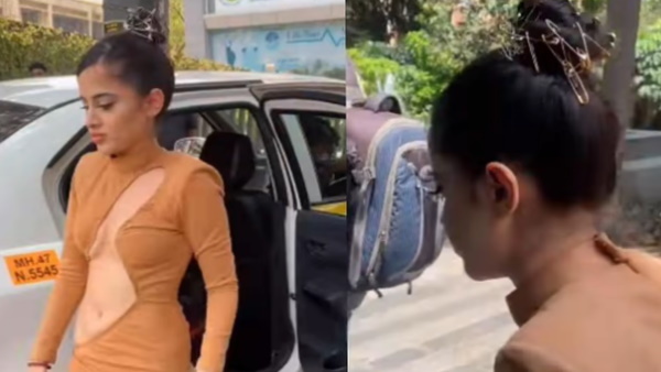 गार्ड पर भड़की उर्फी जावेद 