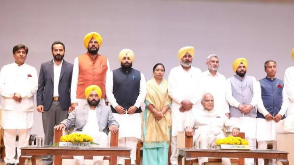 Portfolios of Punjab Ministers: CM Bhagwant Mann Keeps Home, Gives Finance To Harpal Cheema Portfolios of Punjab Ministers: CM Bhagwant Mann Keeps Home, Gives Finance To Harpal Cheema