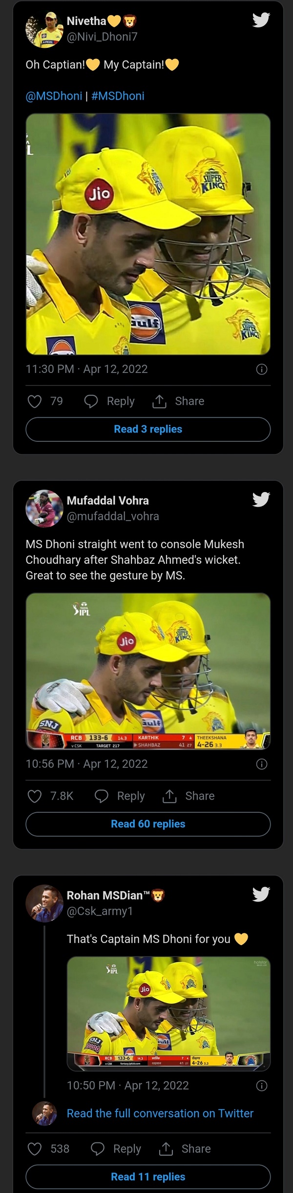 dhoni csk