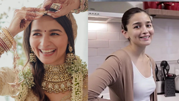 किचन में कुकिंग करती नजर आ रही आलिया 