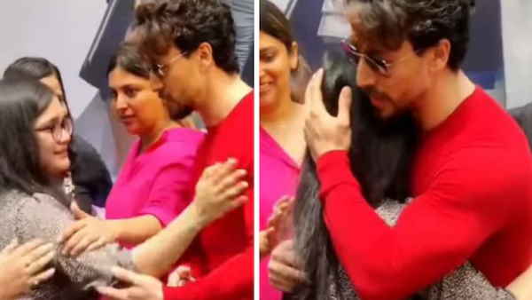 प्रमोशन इवेंट में टाइगर का महिला फैन से सामना