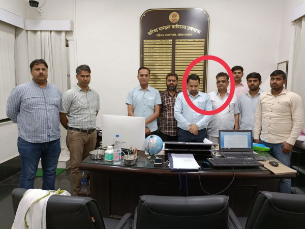भरतपुर ACB के ASP महेश मीणा के नेतृत्व में कार्रवाई