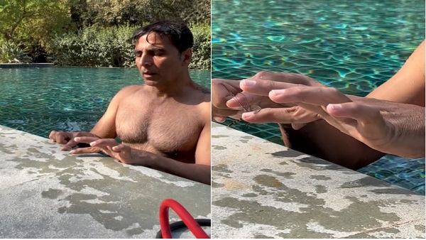 अक्षय ने बचाई ड्रैगनफ्लाई की जान