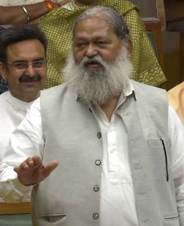 Watch: Haryana Home Minister Anil Vij said- Our stand On chandigarh Is like Angad ka pair, Nobody will be able to pull back