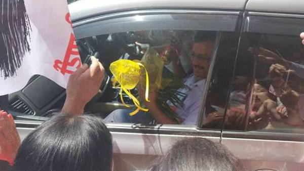 CM Arvind Kejriwal reached Kangra to start Himachal election campaign