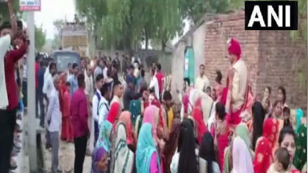 शांतिपूर्वक निकलवाई गई घुड़चढ़ी