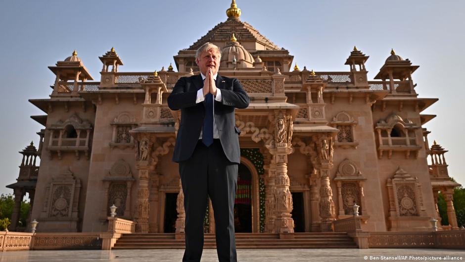 अहमदाबाद में बोरिस जॉनसन अहमदाबाद में बोरिस जॉनसन