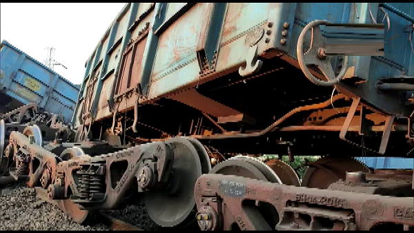 Goods Train Derailed at rupnagar punjab 