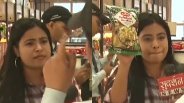  'उर्दू' लिखी देख स्टोर मैनेजर से भिड़ी महिला रिपोर्टर