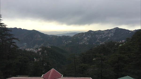 Himachal Pradesh Theog Nagar Municipality fire on mountains