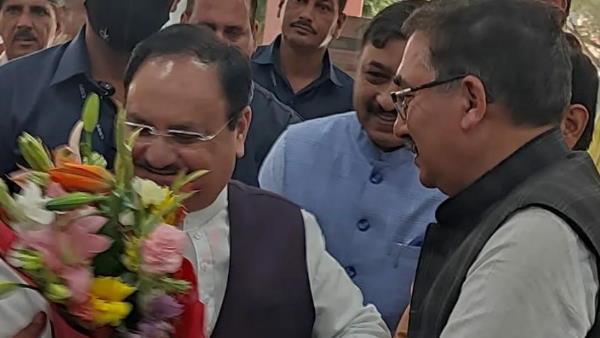 JP Nadda reached Kangra for preparation of himachal election