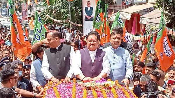 JP Nadda in Himachal said double engine govt will develop state