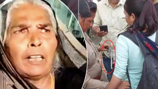 तमंचे के साथ पकड़ी गई युवती