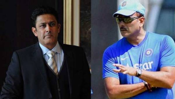 अनिल कुंबले और रवि शास्त्री