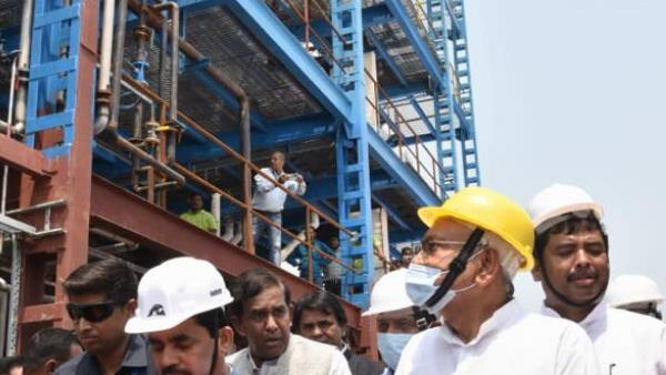 CM Nitish inaugurated first ethanol plant of India in Purnia
