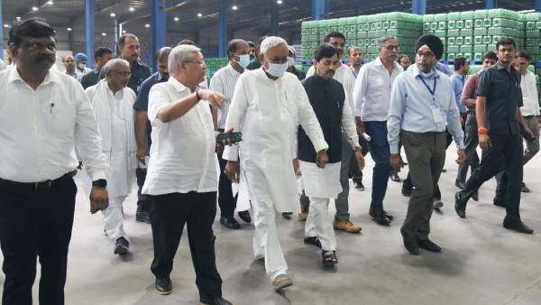 रिकॉर्ड समय में बॉटलिंग प्लांट का निर्माण