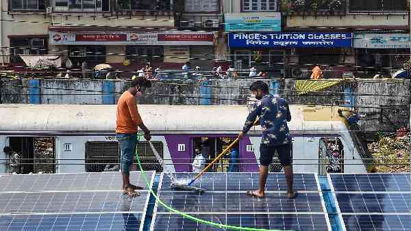 चेन्नई और विजयवाड़ा स्टेशन सौर ऊर्जा से संचालित
