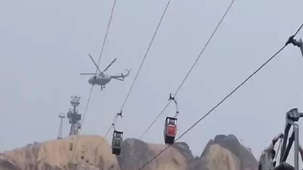 स्टील की रस्सी के फिसलने से हुआ हादसा