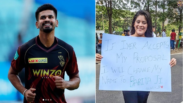 यह है श्रेयस अय्यर की क्रेजी फैन