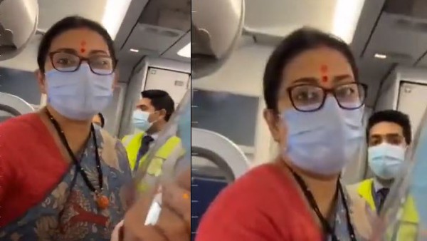 दिल्ली-गुवाहाटी फ्लाइट में हुआ आमना-सामना