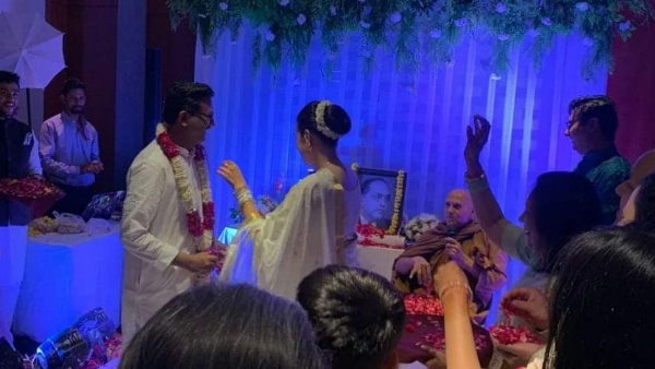 टीना डाबी और प्रदीप की शादी की पहली तस्वीर