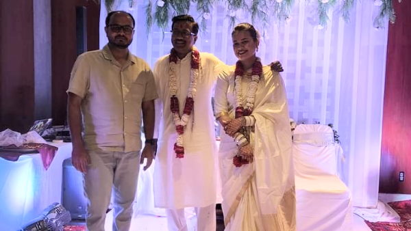 20158 में टीना ने पहली शादी आईएएस अतहर आमिर खान से रचाई थी