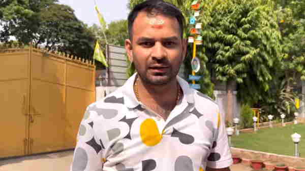 इंटरव्यू लेने पहुंचे थे वेद प्रकाश यादव