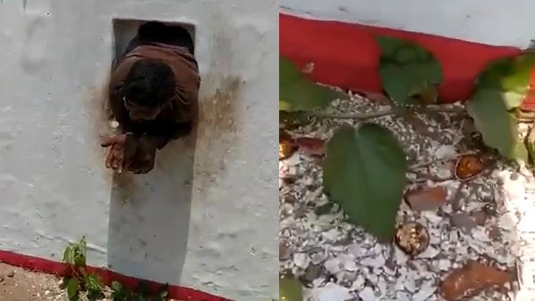 एल्लम्मा माता मंदिर में चोरी का प्रयास