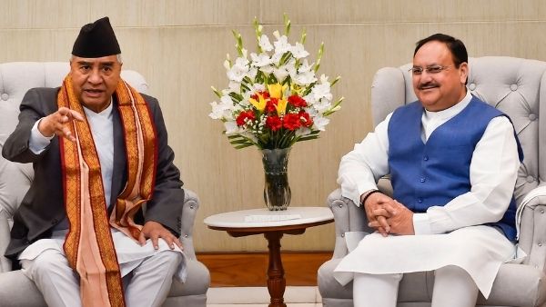 बीजेपी ऑफिस में नेपाल के पीएम