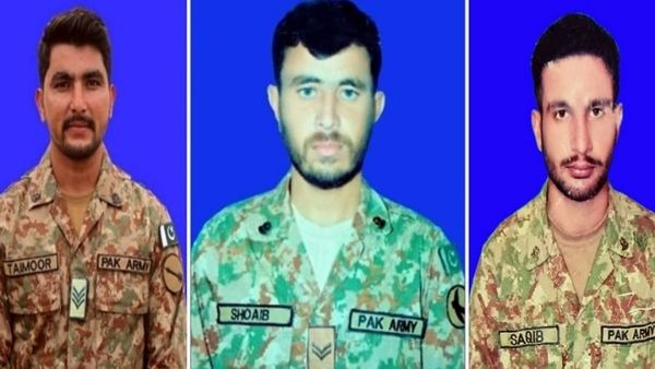 अफगान सीमा पर तीन जवान ढेर