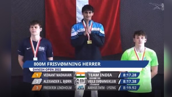 मेडल जीतने का वीडियो किया शेयर