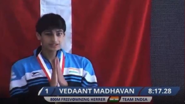 वेदांत का टूर्नामेंट में शानदार प्रदर्शन 