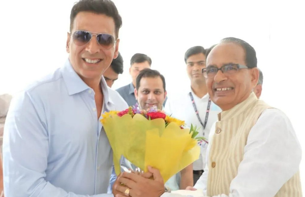 सीएम शिवराज से मिले अक्षय कुमार