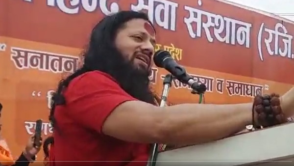 Kalicharan maharaj controversial statement in Aligarh Kalicharan maharaj controversial statement in Aligarh